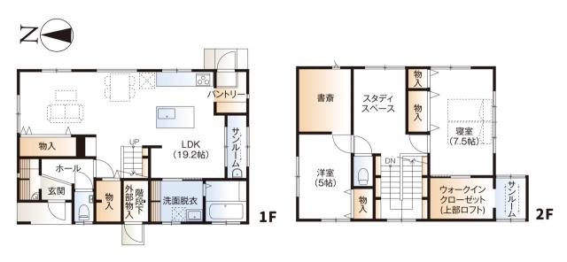 【間取図】