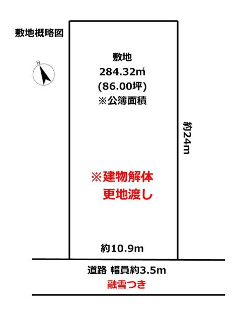 地形図等敷地概略図