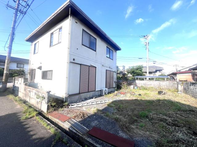 【外観】西側道路から見た敷地