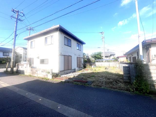 【外観】西道路から見た敷地