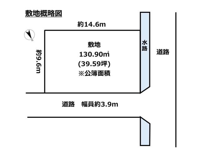 地形図等敷地概略図