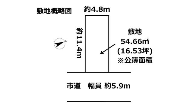 地形図等敷地概略図