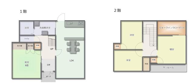 【間取図】