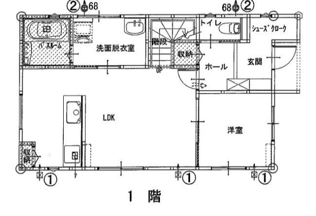 【間取図】