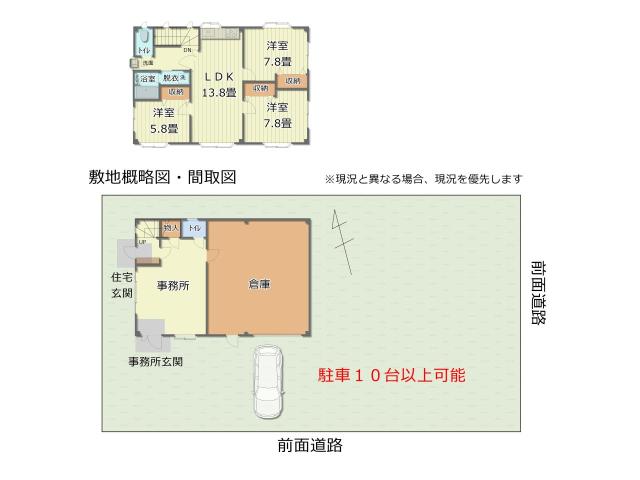 【その他】敷地概略図